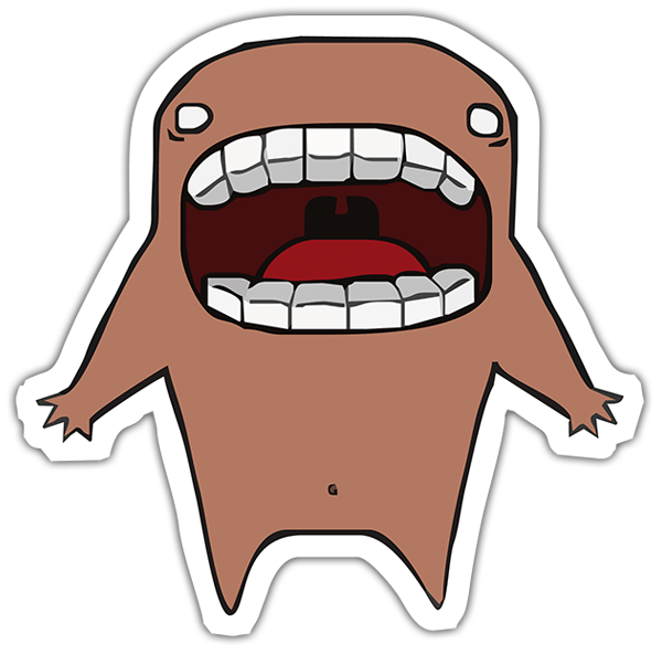 Autocollants: Domo kun 6