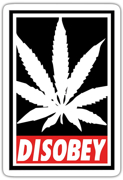 Autocollants: DISOBEY