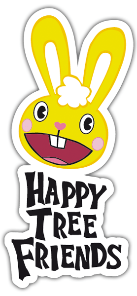 Autocollants: Happy tree friends