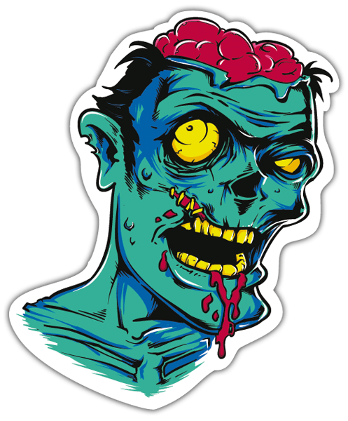 Autocollants: Zombie 