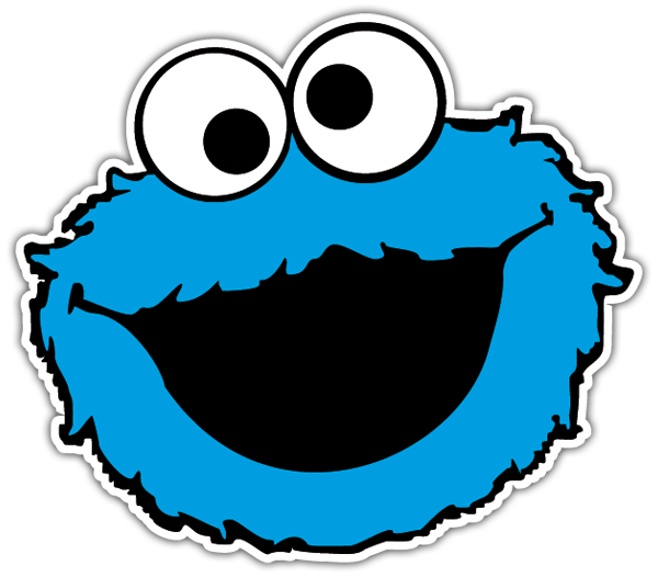 Autocollants: Monstres Cookie Heureux