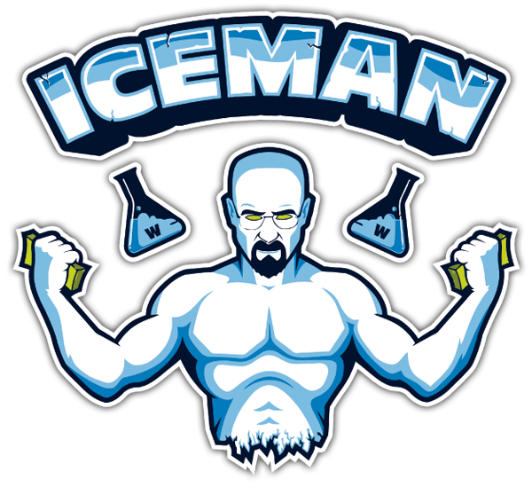 Autocollants: Breaking Bad Iceman