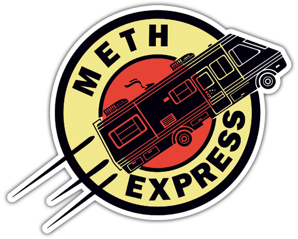 Autocollants: Breaking Bad Express