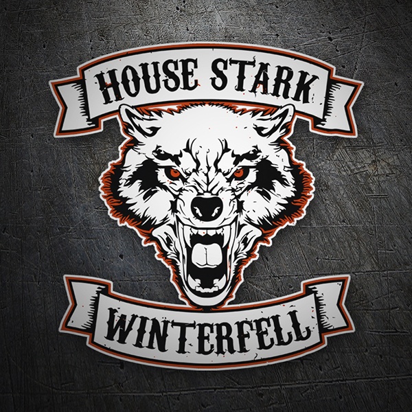 Autocollants: Games of Thrones House Stark - Winterfell