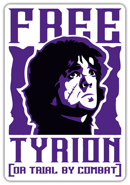 Autocollants: Game of Thrones Free Tyrion