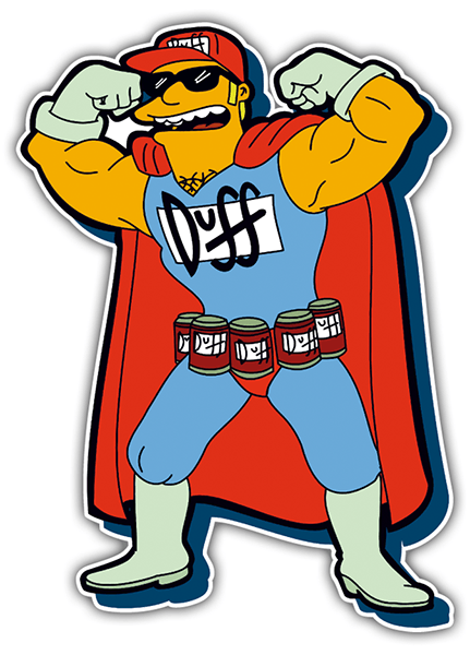 Autocollants: Duffman