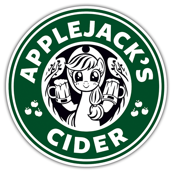 Autocollants: Applejacks Cider