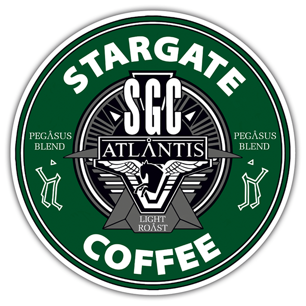 Autocollants: Stargate Coffee