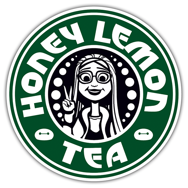 Autocollants: Honey Lemon Tea
