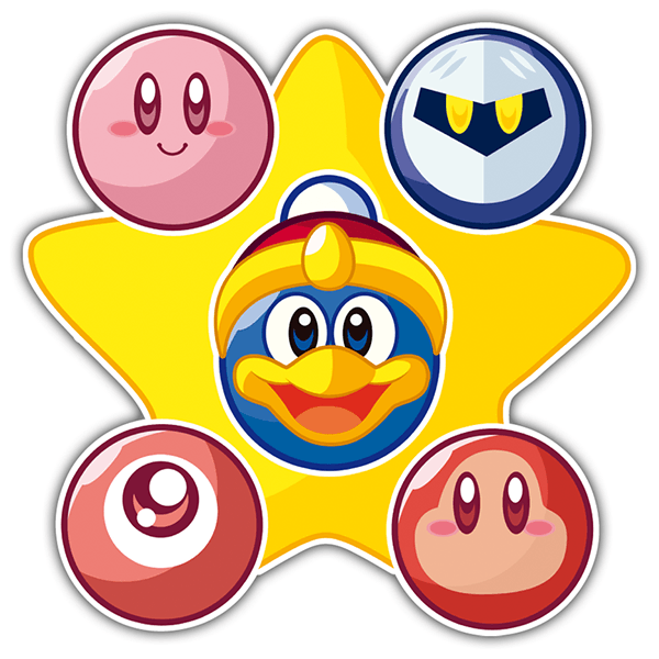 Autocollants: Kirby & Friends