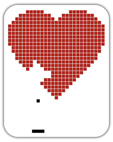 Autocollants: Arkanoid Love