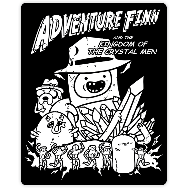 Autocollants: Les aventures de Finn