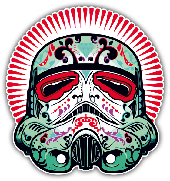 Autocollants: Catrina Stormtrooper