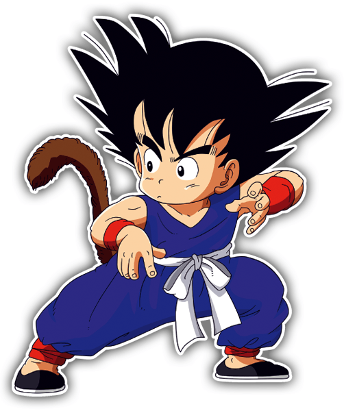 Autocollants: Défense de Goku