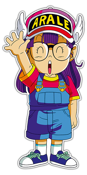 Autocollants: Arale