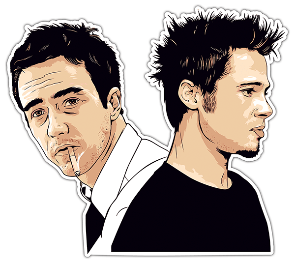 Autocollants: Tyler Durden