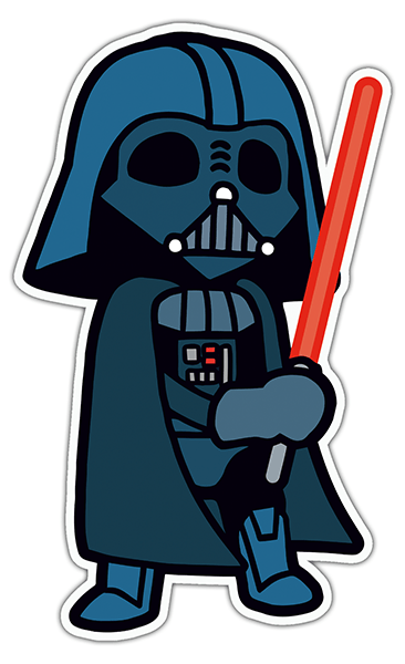 Autocollants: Darth Vader dessin