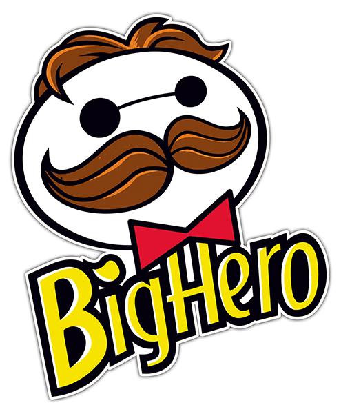 Autocollants: Big Hero Pringles