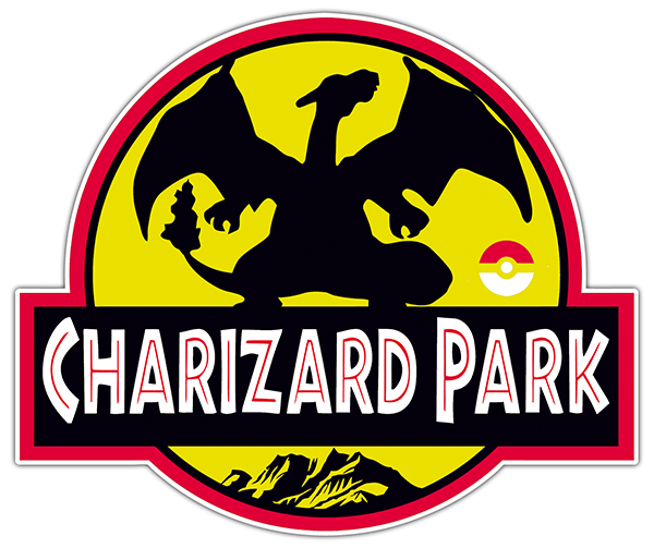 Autocollants: Charizard Park
