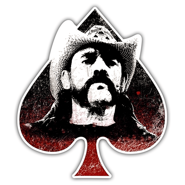 Autocollants: Lemmy Kilmister Motorhead