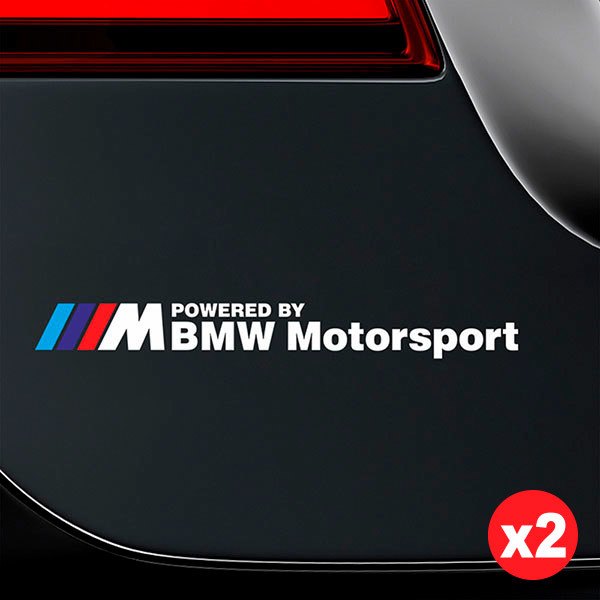 Autocollant Kit BMW Motorsport Blanc