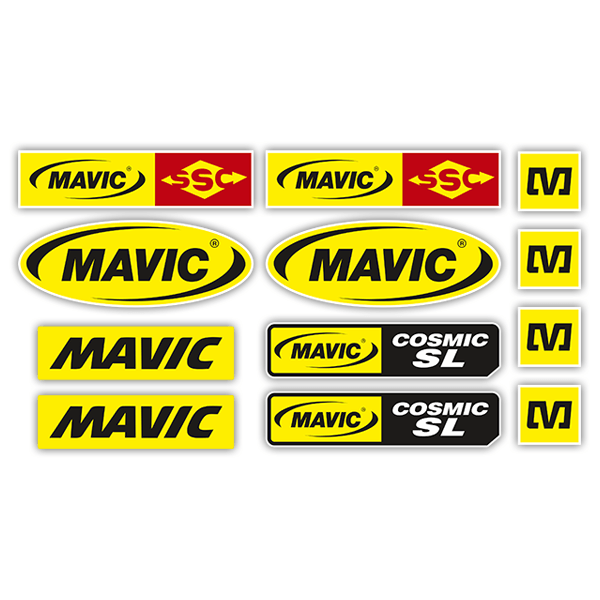 Autocollants: Kit d' Autocollants Mavic