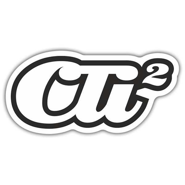 Autocollants: CTI Squared