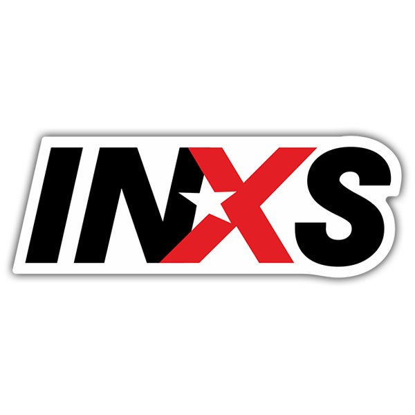 Autocollants: INXS Logo
