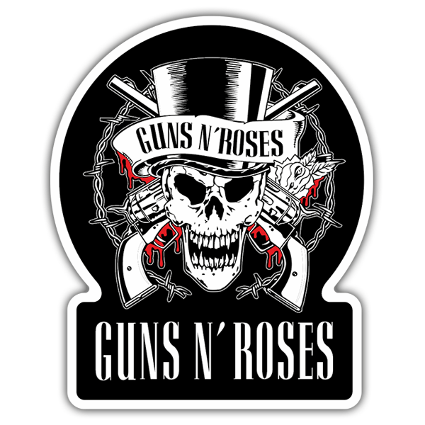 Autocollants: Guns N' Roses Blood