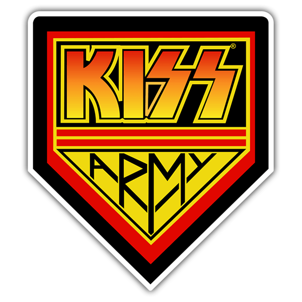 Autocollants: Kiss Army