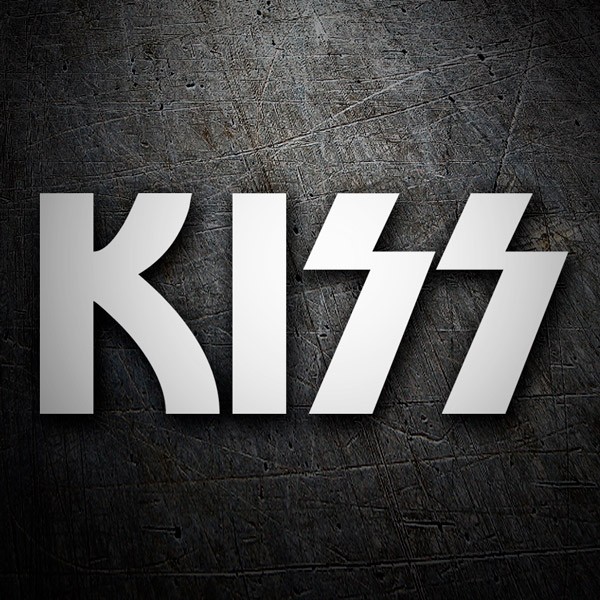Autocollants: Kiss Logo