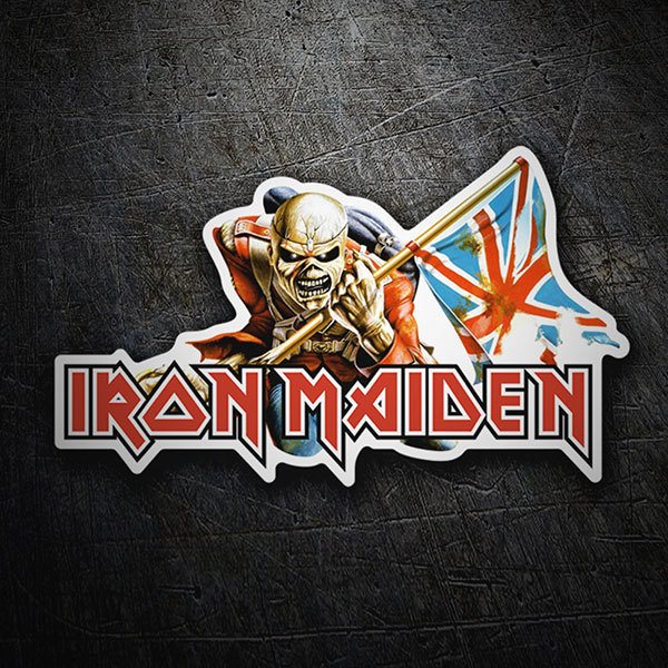 Autocollants: Iron Maiden - The Trooper
