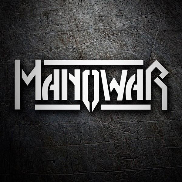 Autocollants: Manowar Logo