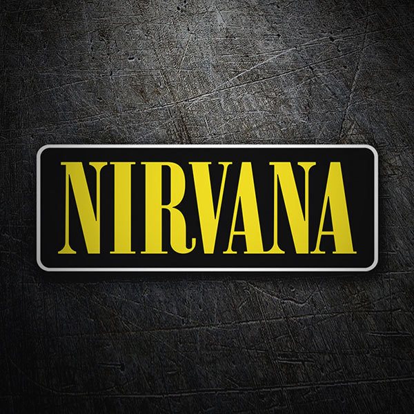 Autocollants: Nirvana Logo