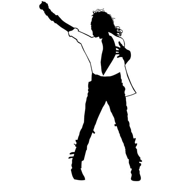 Autocollants: Michael Jackson - Black or White