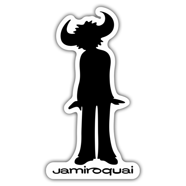 Autocollants: Logo Jamiroquai