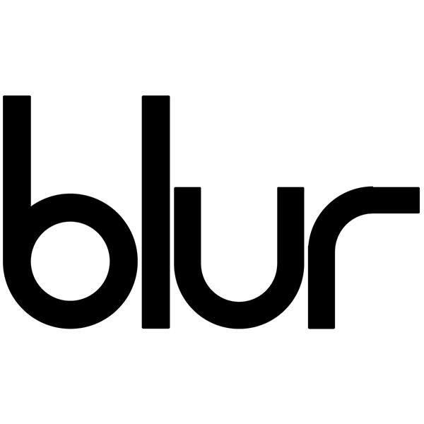 Autocollants: Blur Logo