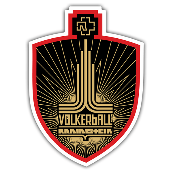 Autocollants: Rammstein - Völkerball