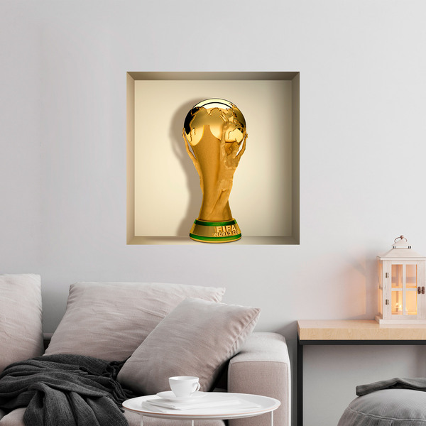 Stickers muraux: Coupe du Monde de Football niche