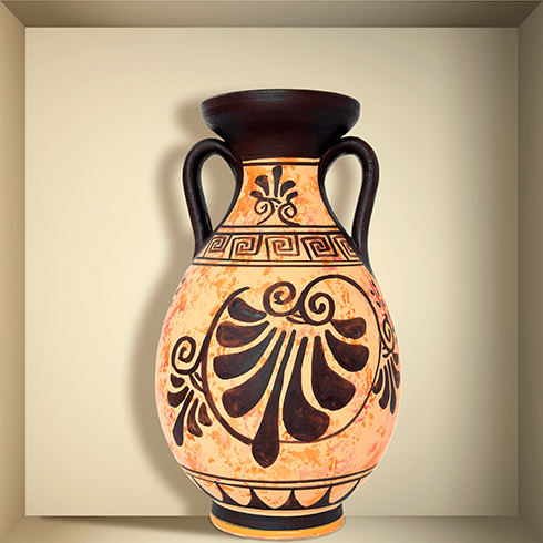 Stickers muraux: Vase Grec niche