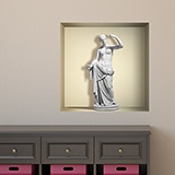 Stickers muraux: Statue de Vénus niche 5
