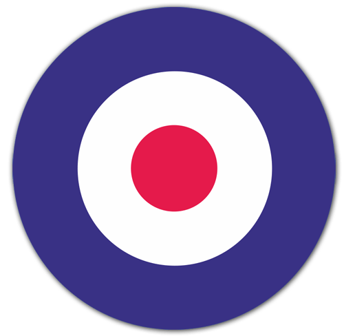 Autocollants: Insigne de l'aviation britannique