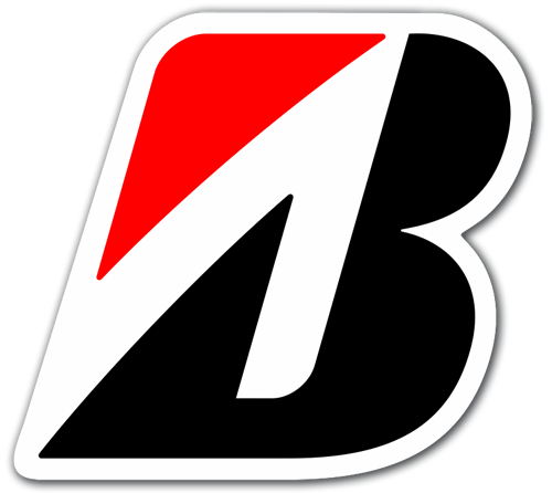 Autocollants: Bridgestone logo