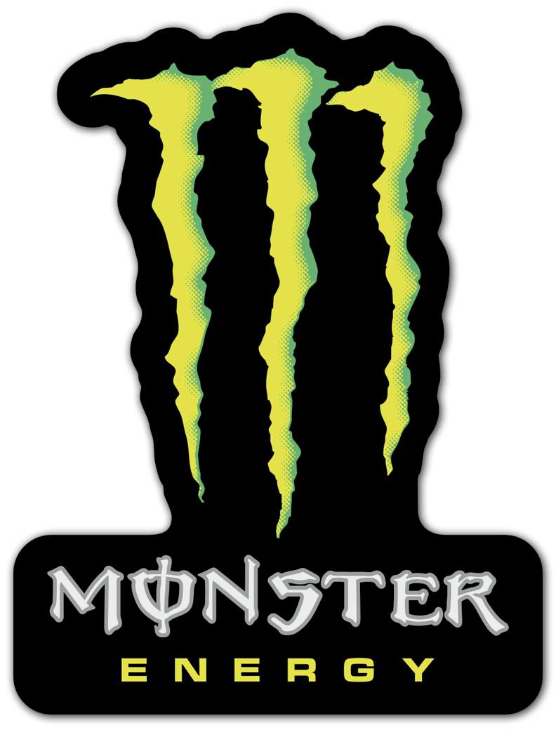 Autocollants: Monster Energy 3