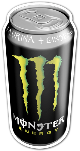 Autocollants: Monster Energy boîte 1