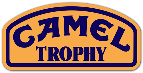 Autocollants: Camel Trophy rally