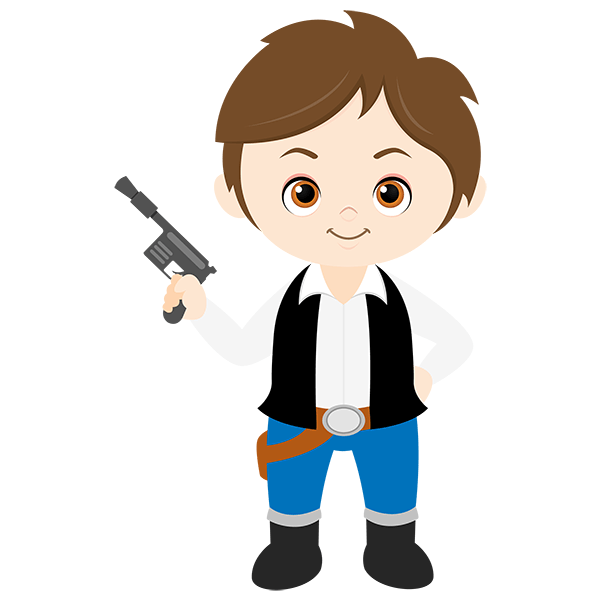 Stickers pour enfants: Han Solo