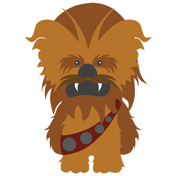 Stickers pour enfants: Chewbacca