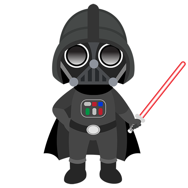 Stickers pour enfants: Darth Vader