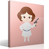 Stickers pour enfants: Princesse Leia 4